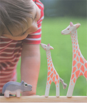 Ostheimer Holzspielzeug: Giraffe