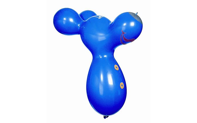 Ballonfigur Happy mit Helium